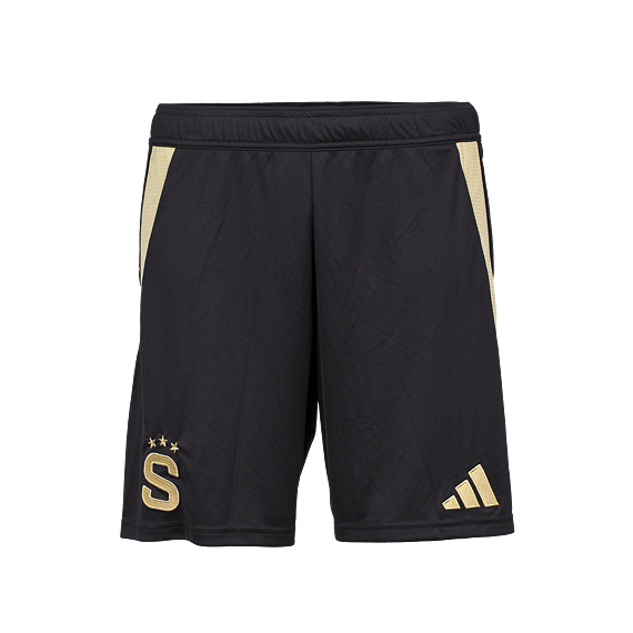 Šortky Sparta adidas černo-zlaté 2024/25 dětské