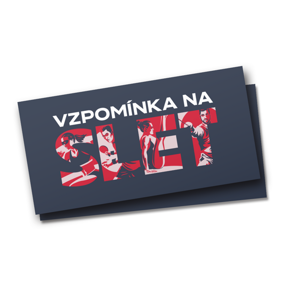 Magnet Sokol Slet 2024 vzpomínka na slet 2024